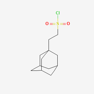 molecular formula C12H19ClO2S B2921015 2-(1-Adamantyl)ethanesulfonyl chloride CAS No. 1564825-73-5