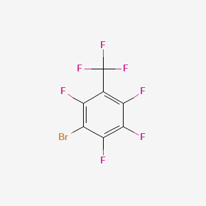 molecular formula C7BrF7 B2921027 3-Bromo-2,4,5,6-tetrafluorobenzotrifluoride CAS No. 113601-46-0; 5360-80-5