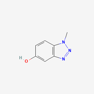 molecular formula C7H7N3O B2921118 1-Methylbenzotriazol-5-ol CAS No. 82132-01-2
