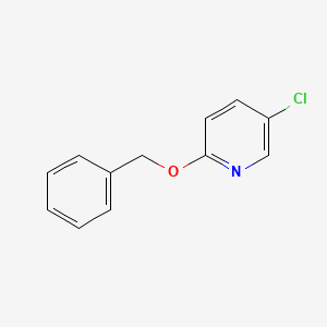 molecular formula C12H10ClNO B2921199 2-(Benzyloxy)-5-chloropyridine CAS No. 215437-47-1