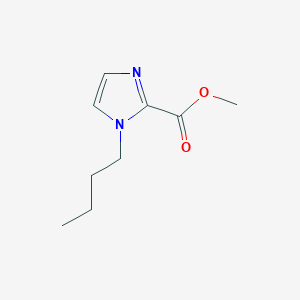 molecular formula C9H14N2O2 B2921351 methyl 1-butyl-1H-imidazole-2-carboxylate CAS No. 2411636-03-6