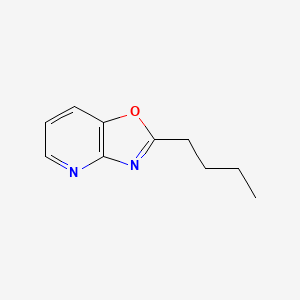 molecular formula C10H12N2O B2921423 2-Butyl[1,3]oxazolo[4,5-b]pyridine CAS No. 104711-73-1