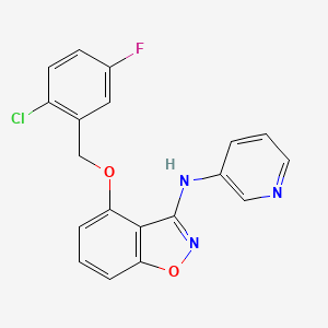 molecular formula C19H13ClFN3O2 B2921485 Sms2-IN-2 