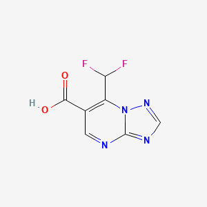 7-(Difluoromethyl)-[1,2,4]triazolo[1,5-a]pyrimidine-6-carboxylic acid