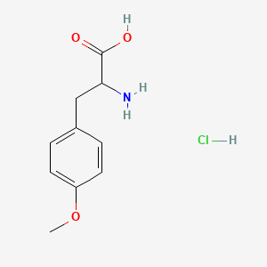 molecular formula C10H14ClNO3 B2921526 2-amino-3-(4-methoxyphenyl)propanoic Acid Hydrochloride CAS No. 1654774-00-1