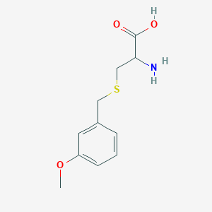 2-Amino-3-{[(3-methoxyphenyl)methyl]sulfanyl}propanoic acid