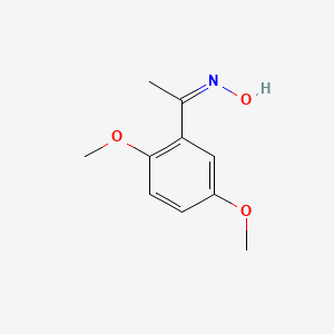molecular formula C10H13NO3 B2921618 (Z)-1-(2,5-dimethoxyphenyl)ethanone oxime CAS No. 158364-42-2; 23997-82-2