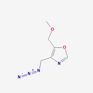 4-(Azidomethyl)-5-(methoxymethyl)oxazole