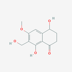 molecular formula C12H14O5 B2921777 10-Norparvulenone CAS No. 20716-98-7; 618104-32-8