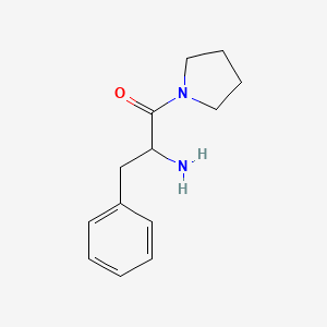 2-Amino-3-phenyl-1-(pyrrolidin-1-yl)propan-1-one