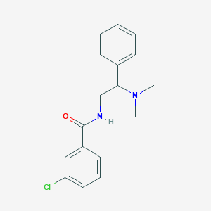 3-chloro-N-(2-(dimethylamino)-2-phenylethyl)benzamide