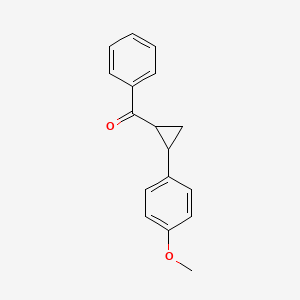 [2-(4-Methoxyphenyl)cyclopropyl](phenyl)methanone