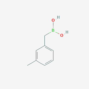 [(3-Methylphenyl)methyl]boronic acid