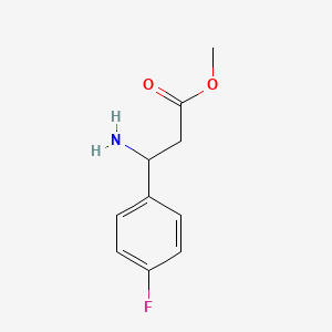 B2921999 Methyl 3-amino-3-(4-fluorophenyl)propanoate CAS No. 181519-32-4