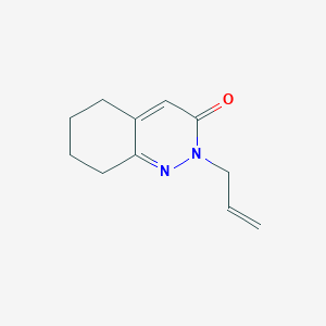 molecular formula C11H14N2O B2922024 2-(Prop-2-en-1-yl)-2,3,5,6,7,8-hexahydrocinnolin-3-one CAS No. 39929-95-8