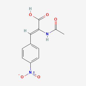 (Z)-2-Acetamido-3-(4-nitrophenyl)acrylic acid