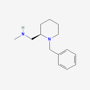 {[(2R)-1-benzylpiperidin-2-yl]methyl}(methyl)amine