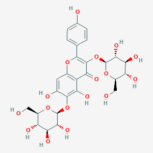 molecular formula C27H30O17 B2922128 6-Hydroxykaempferol 3,6-diglucoside 