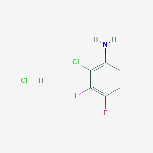 2-Chloro-4-fluoro-3-iodoaniline hydrochloride