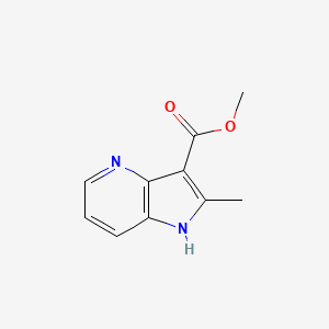 molecular formula C10H10N2O2 B2922164 Methyl 2-methyl-1H-pyrrolo[3,2-b]pyridine-3-carboxylate CAS No. 1934684-80-6