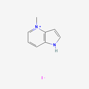 molecular formula C8H9IN2 B2922252 4-methyl-1H-pyrrolo[3,2-b]pyridin-4-iumiodide CAS No. 148793-75-3
