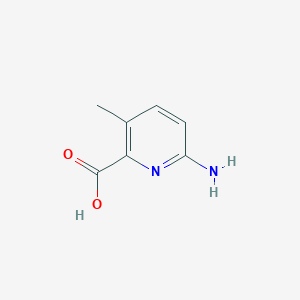 B2922278 6-Amino-3-methylpicolinic acid CAS No. 1628841-42-8