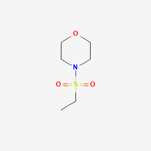 molecular formula C6H13NO3S B2922316 4-(Ethylsulfonyl)morpholine CAS No. 1834-51-1