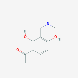 1-{3-[(Dimethylamino)methyl]-2,4-dihydroxyphenyl}-1-ethanone