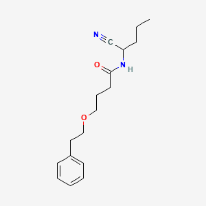N-(1-cyanobutyl)-4-(2-phenylethoxy)butanamide