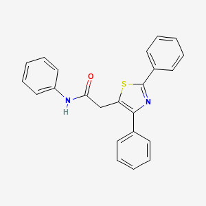 2-(2,4-diphenyl-1,3-thiazol-5-yl)-N-phenylacetamide