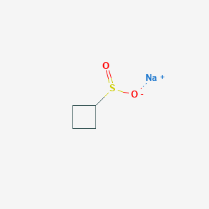 molecular formula C4H7NaO2S B2922438 Sodium cyclobutanesulfinate CAS No. 1352077-20-3