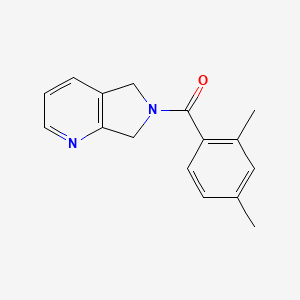 (2,4-dimethylphenyl)(5H-pyrrolo[3,4-b]pyridin-6(7H)-yl)methanone