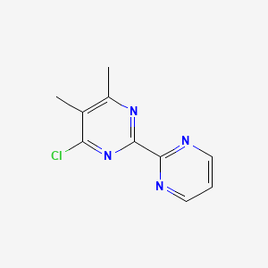 4-Chloro-5,6-dimethyl-2-pyrimidin-2-ylpyrimidine