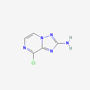 B2922569 8-Chloro-[1,2,4]triazolo[1,5-a]pyrazin-2-amine CAS No. 1314874-80-0