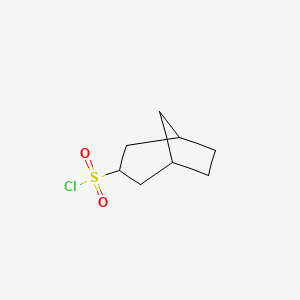 molecular formula C8H13ClO2S B2922623 Bicyclo[3.2.1]octane-3-sulfonyl chloride CAS No. 2104867-81-2