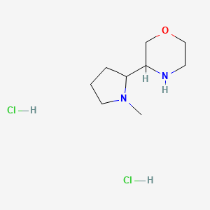 3-(1-Methylpyrrolidin-2-yl)morpholine dihydrochloride
