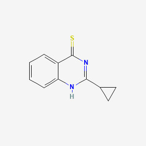 2-Cyclopropylquinazoline-4-thiol