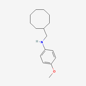 N-(cyclooctylmethyl)-4-methoxyaniline