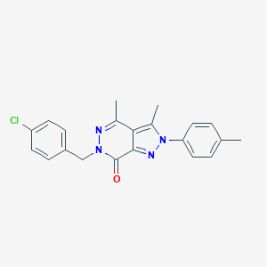 6-(4-chlorobenzyl)-3,4-dimethyl-2-(4-methylphenyl)-2,6-dihydro-7H-pyrazolo[3,4-d]pyridazin-7-one