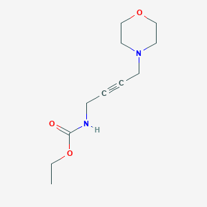 Ethyl (4-morpholinobut-2-yn-1-yl)carbamate