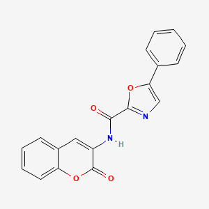 B2922872 N-(2-oxo-2H-chromen-3-yl)-5-phenyloxazole-2-carboxamide CAS No. 1795412-96-2