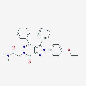 2-[2-(4-ethoxyphenyl)-7-oxo-3,4-diphenyl-2,7-dihydro-6H-pyrazolo[3,4-d]pyridazin-6-yl]acetamide