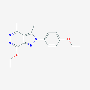 7-ethoxy-2-(4-ethoxyphenyl)-3,4-dimethyl-2H-pyrazolo[3,4-d]pyridazine