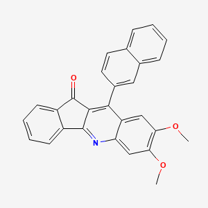 2,3-Dimethoxy-11-(2-naphthyl)indeno[3,2-B]quinolin-10-one