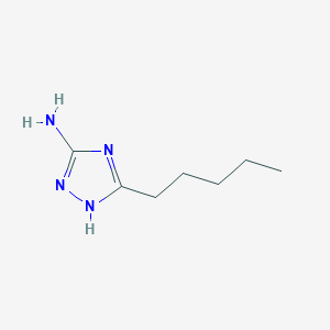 3-Pentyl-1h-1,2,4-triazol-5-amine