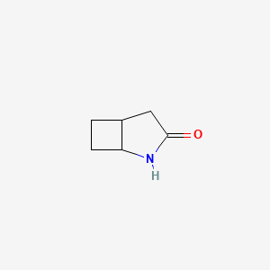 molecular formula C6H9NO B2922985 2-氮杂双环[3.2.0]庚烷-3-酮 CAS No. 2183-99-5