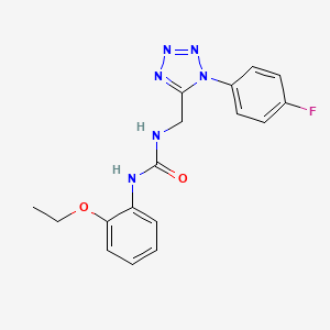 1-(2-ethoxyphenyl)-3-((1-(4-fluorophenyl)-1H-tetrazol-5-yl)methyl)urea