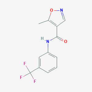B029230 5-Methyl-N-(3-(trifluoromethyl)phenyl)isoxazole-4-carboxamide CAS No. 61643-23-0