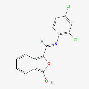 3-[(2,4-dichloroanilino)methylene]-2-benzofuran-1(3H)-one