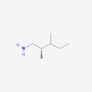 molecular formula C7H17N B2923016 (2S)-2,3-Dimethylpentan-1-amine CAS No. 2248214-30-2